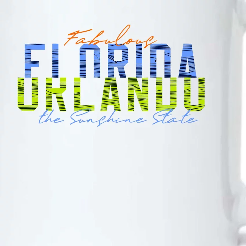 Fabulous Orlando Florida The Sunshine State Black Color Changing Mug