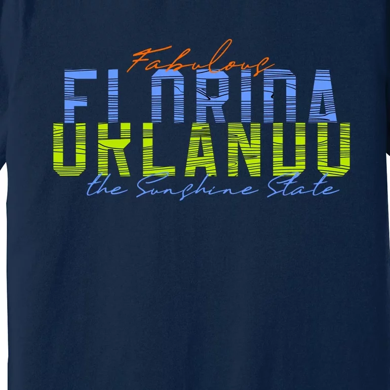 Fabulous Orlando Florida The Sunshine State Premium T-Shirt