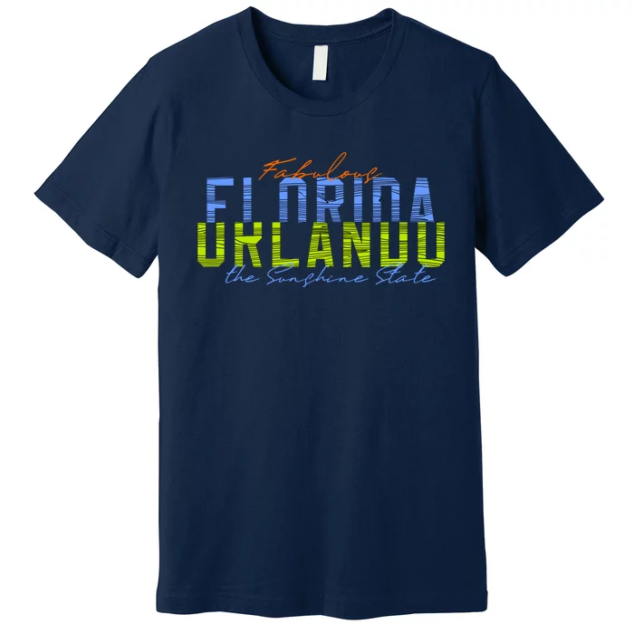 Fabulous Orlando Florida The Sunshine State Premium T-Shirt