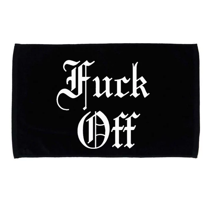 F Off Fuck Off Microfiber Hand Towel