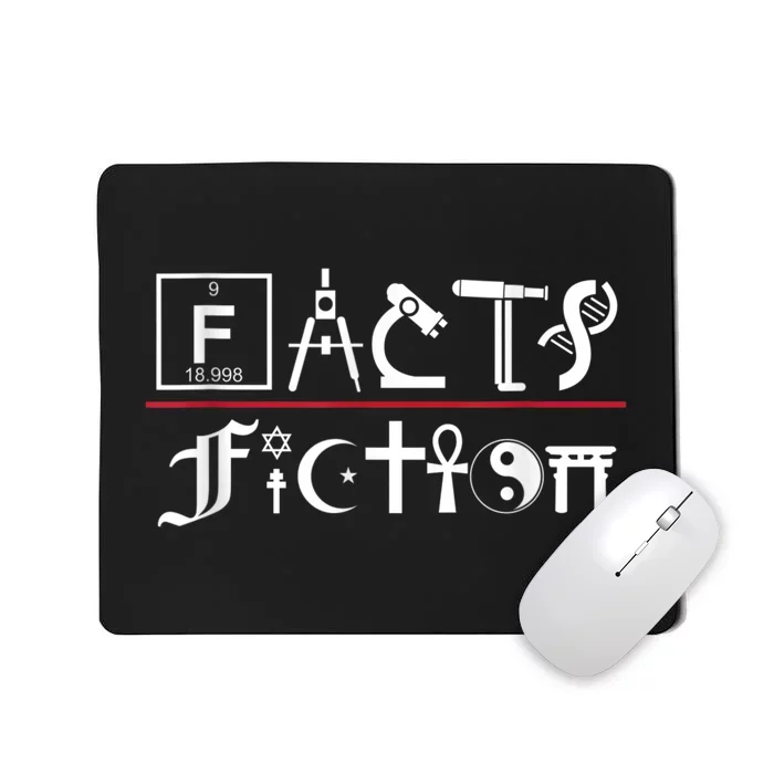 Facts Over Fiction Atheist Studies Mousepad