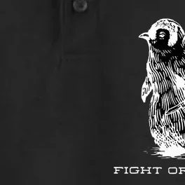 Fight or Flight Funny Penguin Pun Fight Or Flight Meme Dry Zone Grid Performance Polo