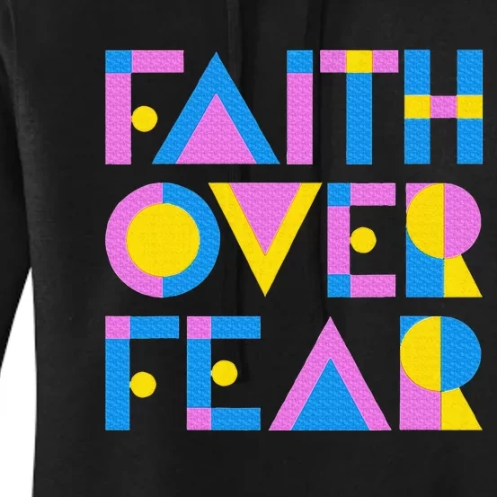 Faith Over Fear Women's Pullover Hoodie