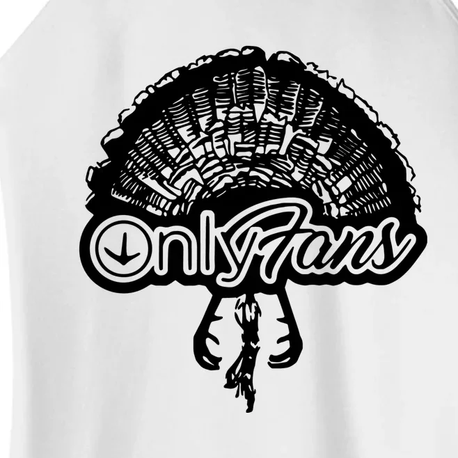 Funny Only Fans Turkey Hunting Women’s Perfect Tri Rocker Tank