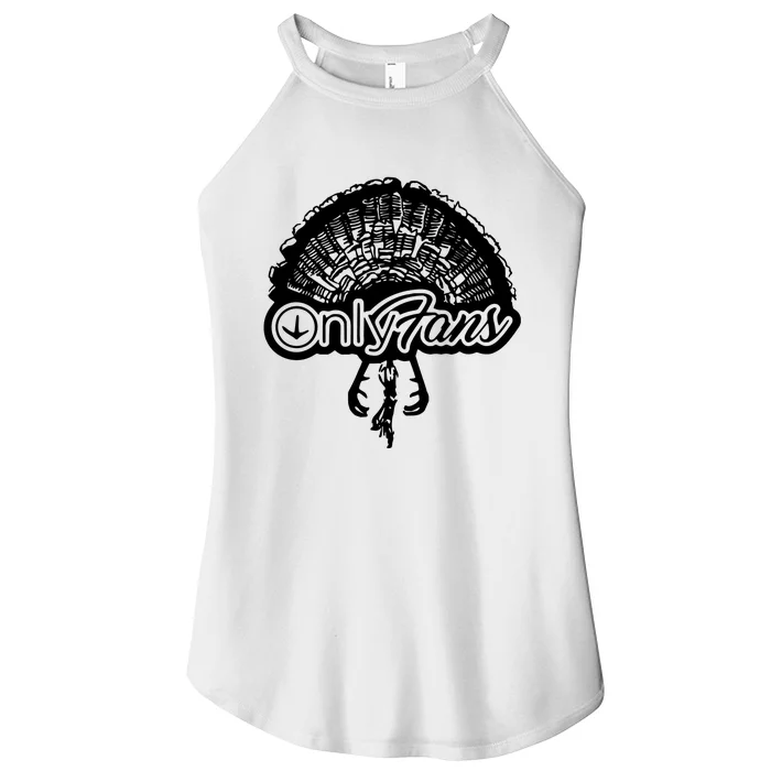 Funny Only Fans Turkey Hunting Women’s Perfect Tri Rocker Tank