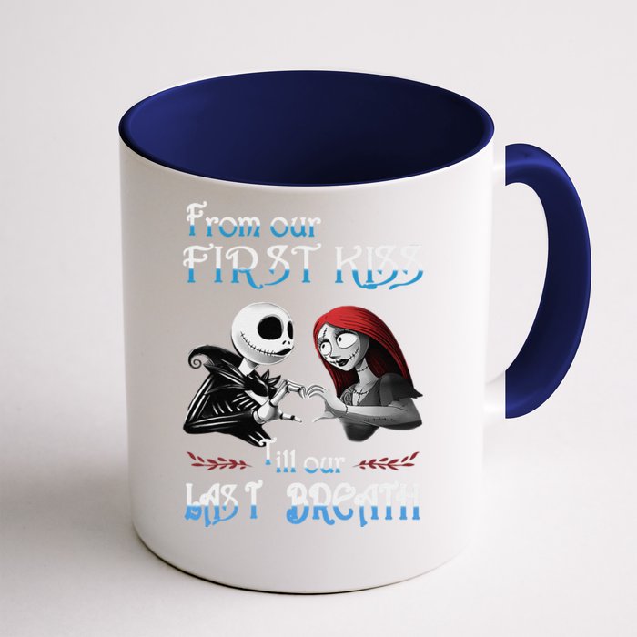 From Our First Kiss To Our Last Breath Ghost Bride Front & Back Coffee Mug