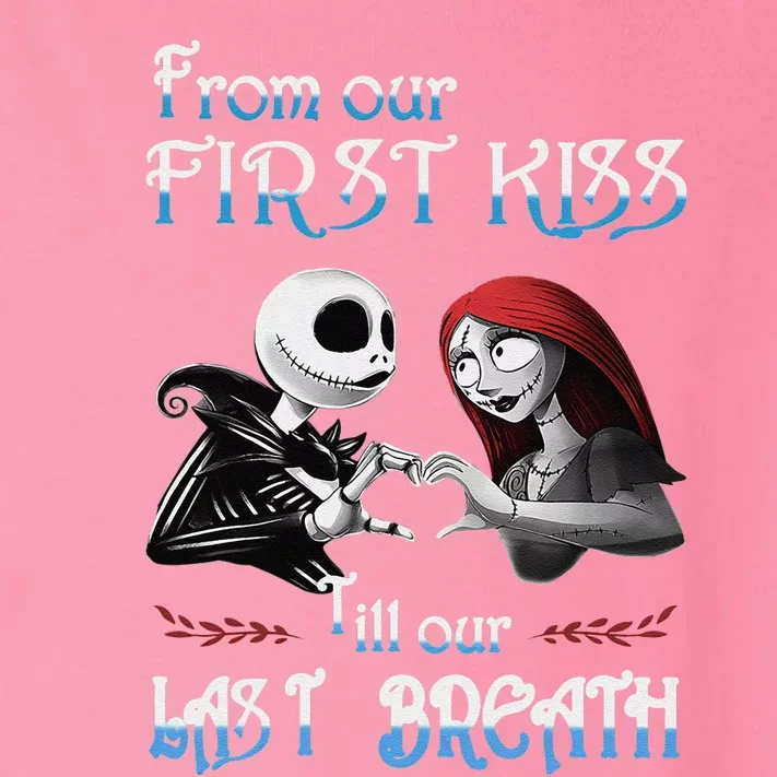 From Our First Kiss To Our Last Breath Ghost Bride Toddler Long Sleeve Shirt