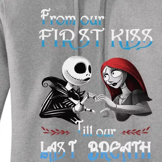 From Our First Kiss To Our Last Breath Ghost Bride Women's Pullover Hoodie