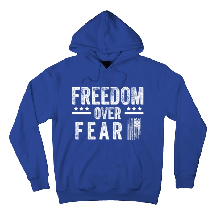 Freedom Over Fear Gift Hoodie