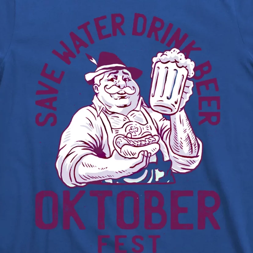 Funny Oktober Fest Save Water Beer Er October Gift T-Shirt