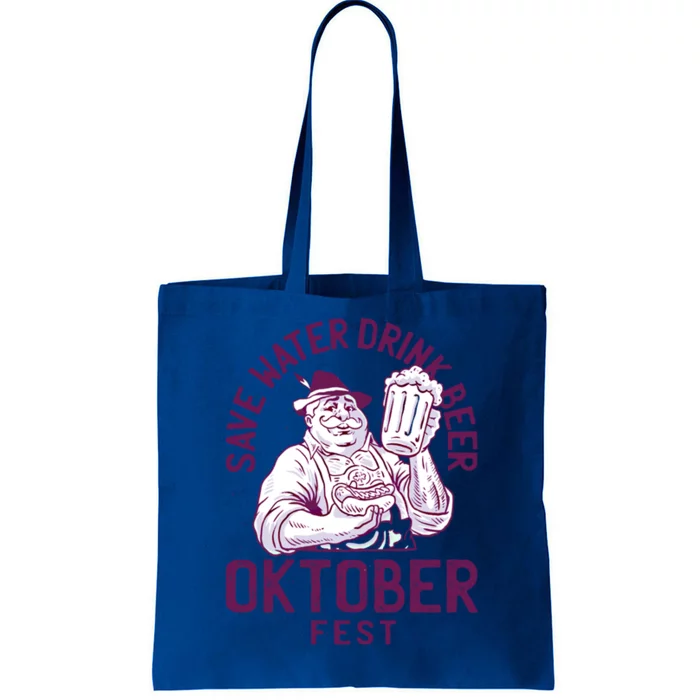 Funny Oktober Fest Save Water Beer Er October Gift Tote Bag