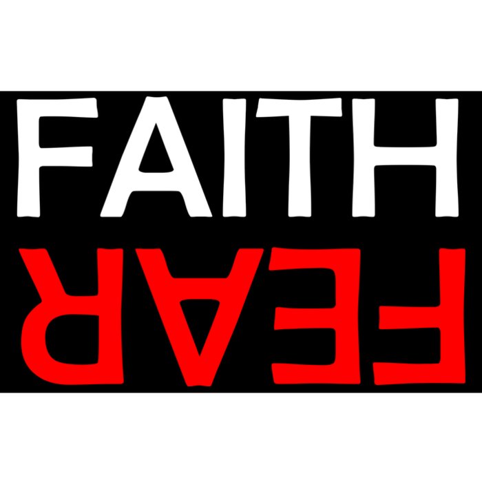 Faith Over Fear Bumper Sticker