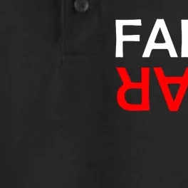 Faith Over Fear Dry Zone Grid Performance Polo