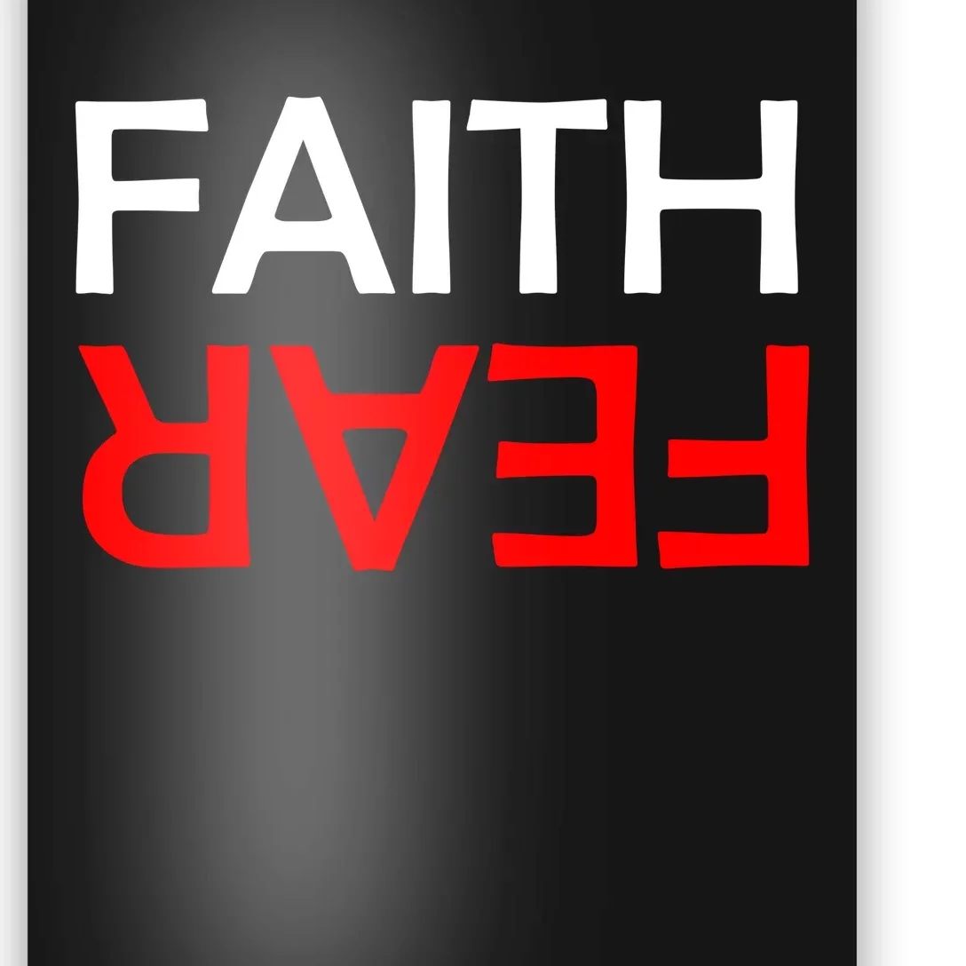 Faith Over Fear Poster