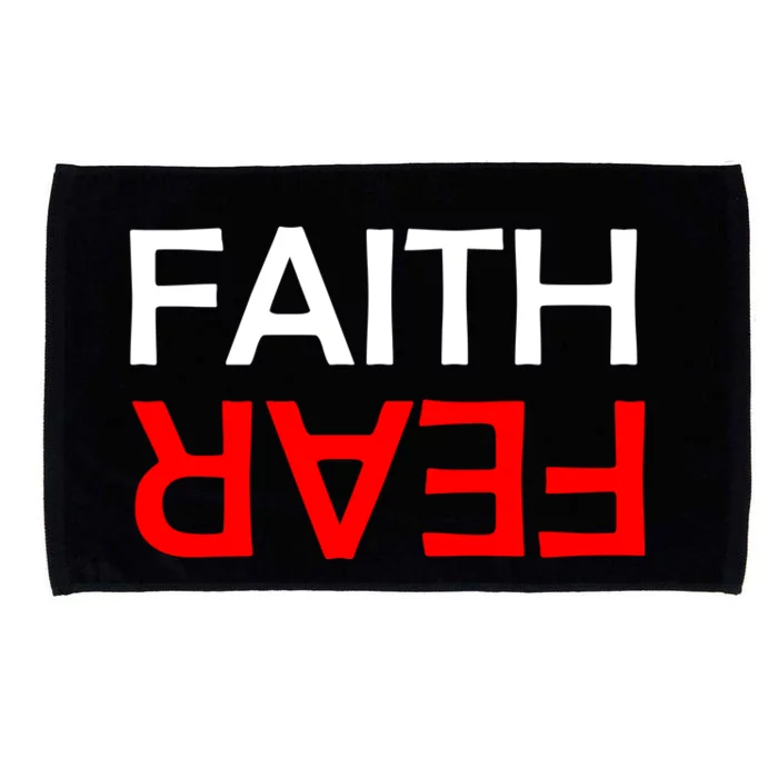 Faith Over Fear Microfiber Hand Towel