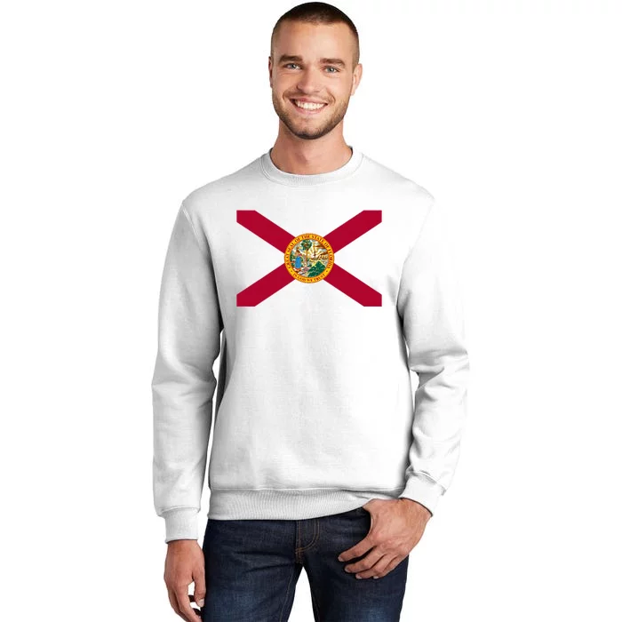 Flag Of Florida The Sunshine State Miami Orlando Tampa Sweatshirt