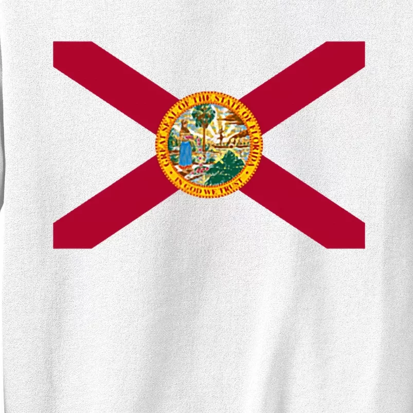 Flag Of Florida The Sunshine State Miami Orlando Tampa Sweatshirt