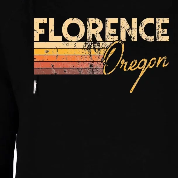 Florence Oregon Womens Funnel Neck Pullover Hood