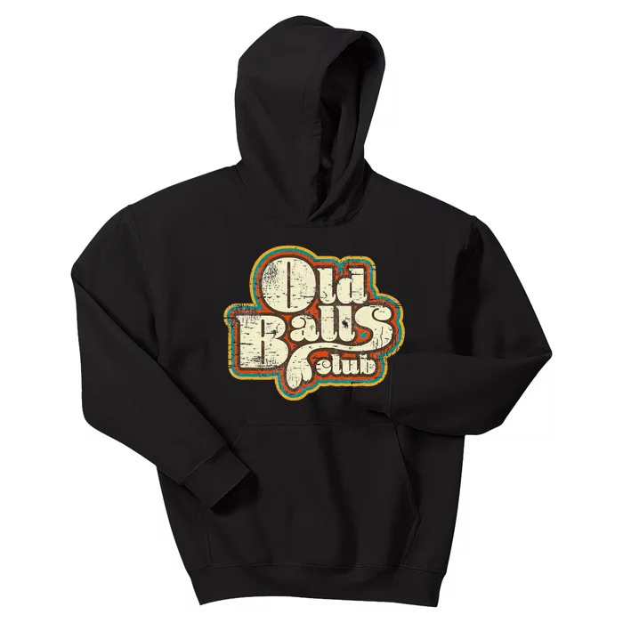 Funny Old Fart 40th Birthday Gift For Old Balls Club Kids Hoodie