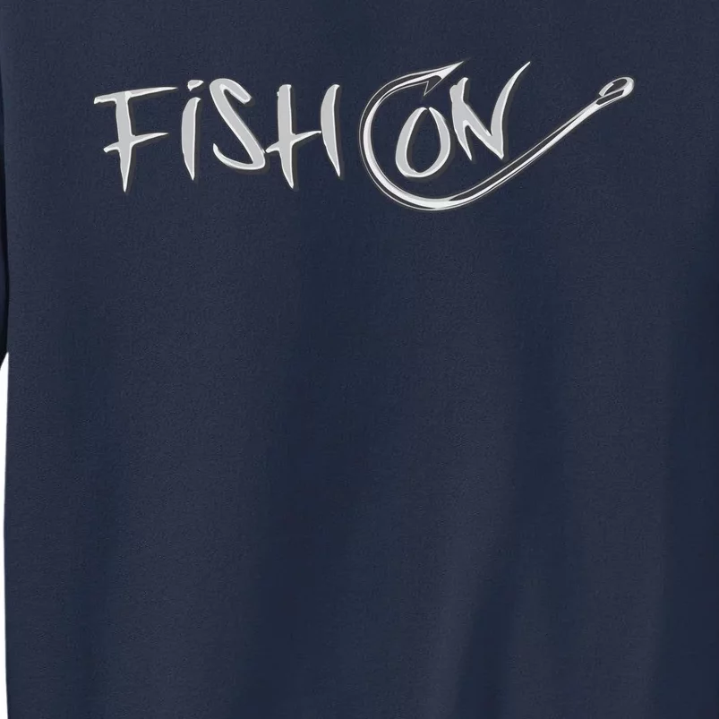 Fish On Fish Hook Sweatshirt