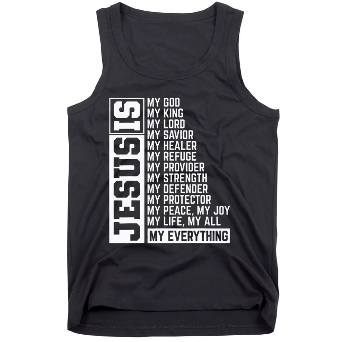 Faith Over Fear Leopard Letters Christian Faith Cross Tank Top