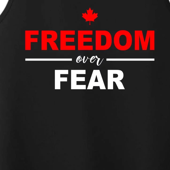 Freedom Over Fear Canada Performance Tank