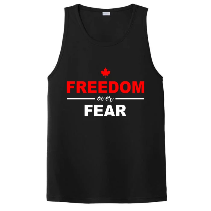 Freedom Over Fear Canada Performance Tank