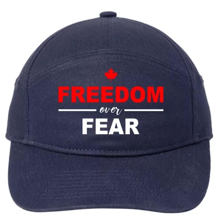 Freedom Over Fear Canada 7-Panel Snapback Hat