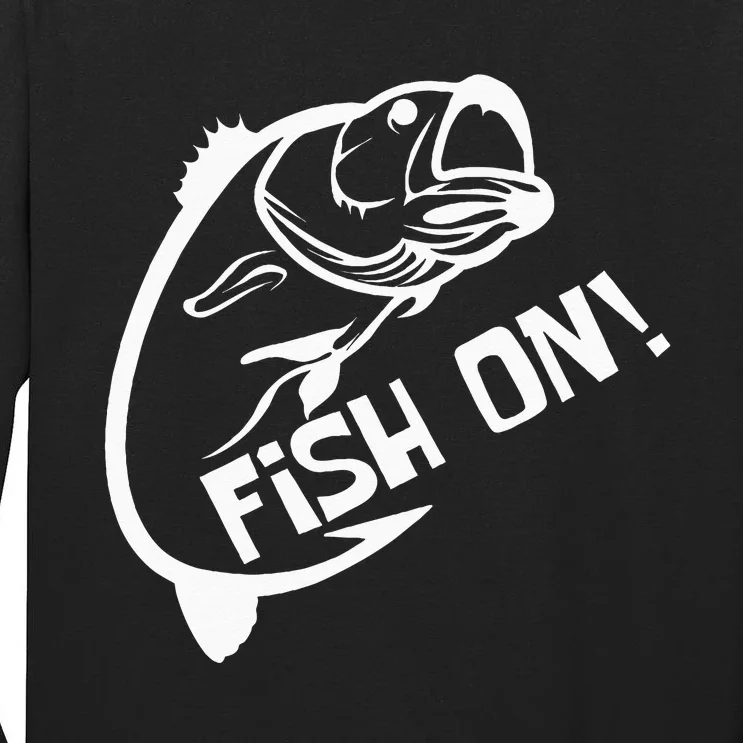 Fish On Fish Keeper Tall Long Sleeve T-Shirt