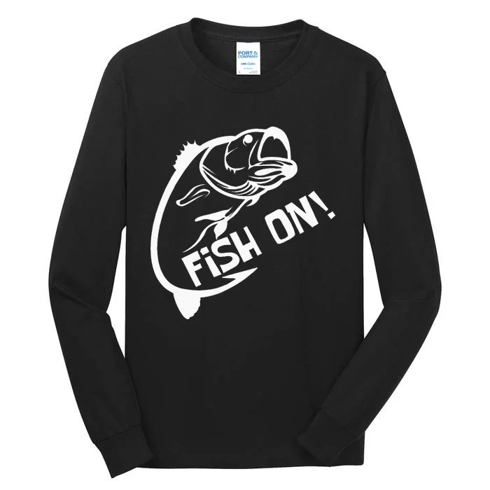 Fish On Fish Keeper Tall Long Sleeve T-Shirt