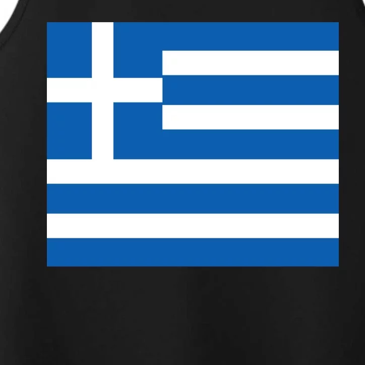 Flag of Greece Performance Tank