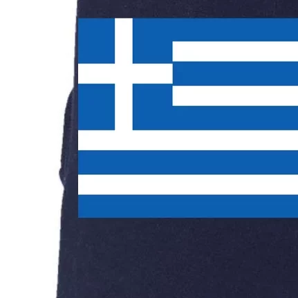 Flag of Greece Doggie 3-End Fleece Hoodie