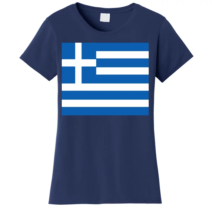 Flag of Greece Women's T-Shirt