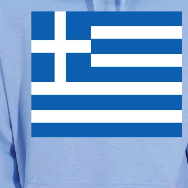 Flag of Greece Unisex Surf Hoodie