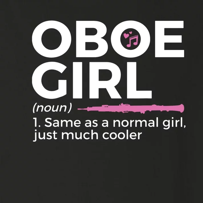 Funny Oboe Girl Definition Funny Oboe Toddler Long Sleeve Shirt