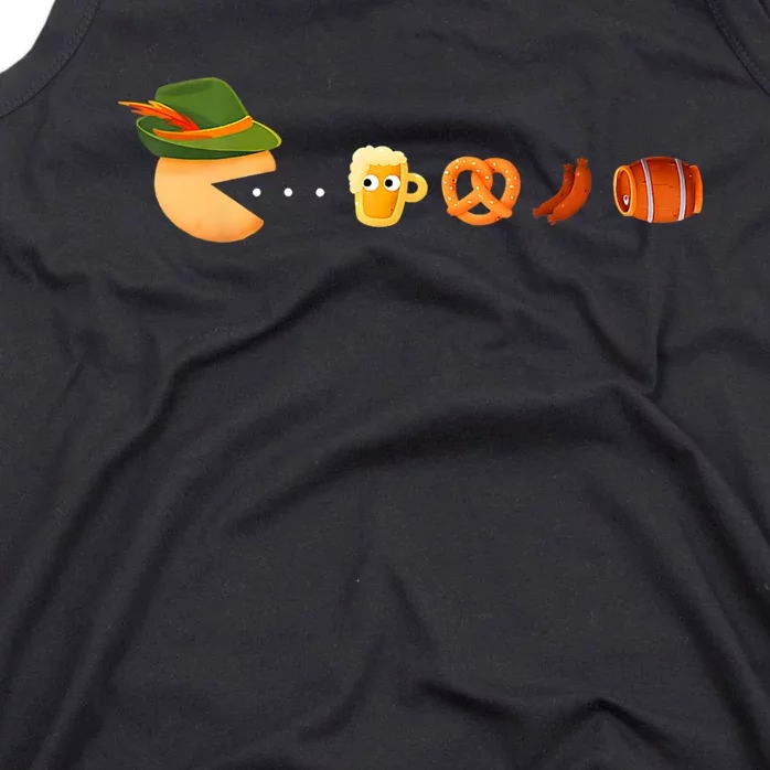 Funny Oktoberfest Gamer Beer Festival Tank Top