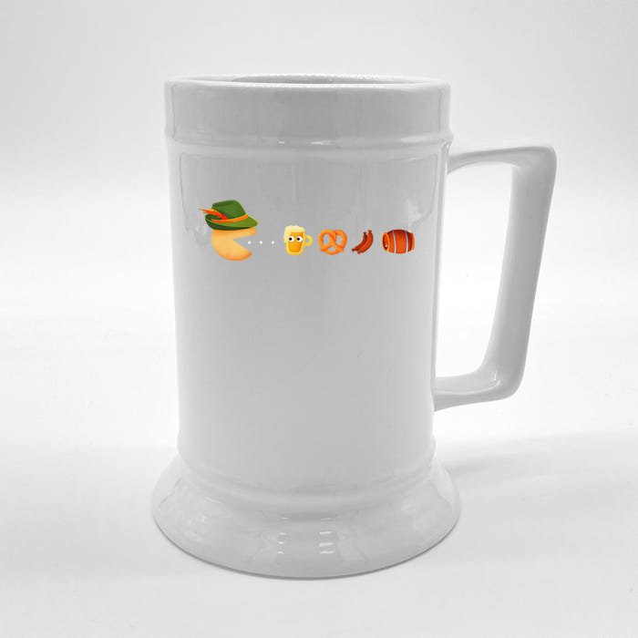 Funny Oktoberfest Gamer Beer Festival Gift Front & Back Beer Stein