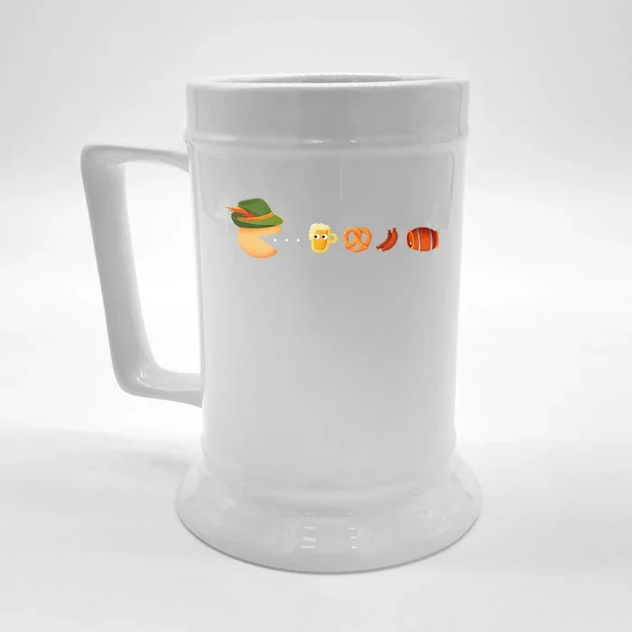 Funny Oktoberfest Gamer Beer Festival Gift Front & Back Beer Stein