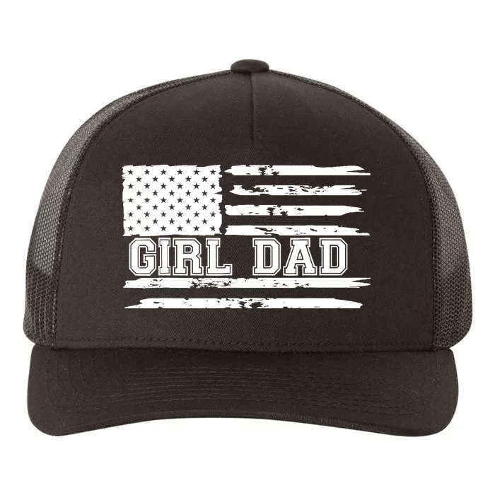 Father of Girl - Proud New Girl Dad - Fathers Day Gift Yupoong Adult 5-Panel Trucker Hat