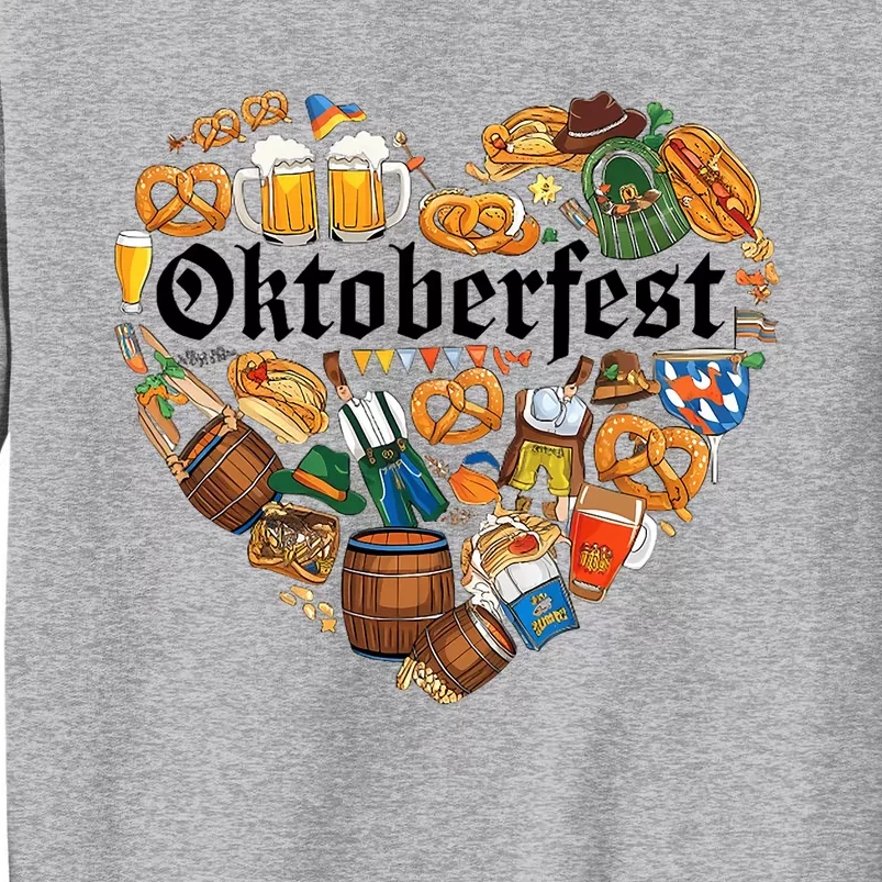 Funny Oktoberfest German Bavarian Women Beer Fest Tall Sweatshirt