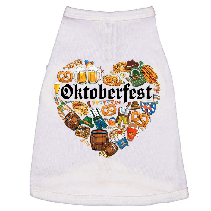 Funny Oktoberfest German Bavarian Women Beer Fest Doggie Tank