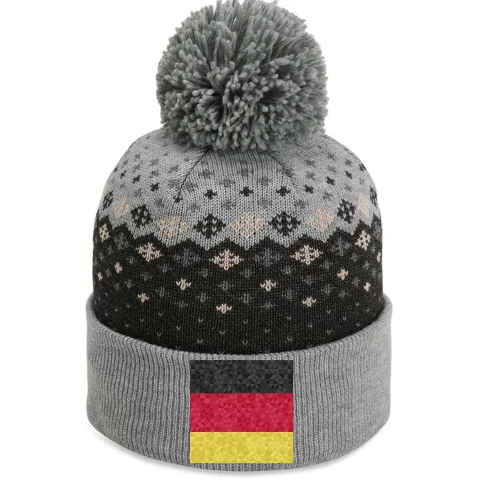 Flag Of Germany The Baniff Cuffed Pom Beanie