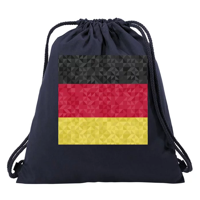 Flag Of Germany Drawstring Bag