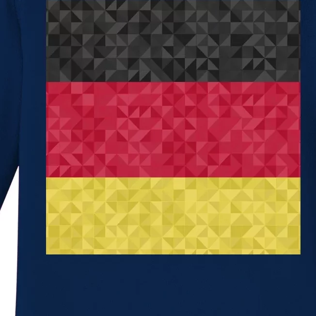 Flag Of Germany Baby Long Sleeve Bodysuit