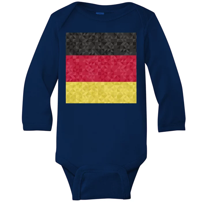 Flag Of Germany Baby Long Sleeve Bodysuit