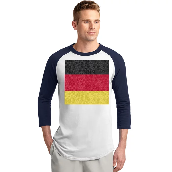 Flag Of Germany Baseball Sleeve Shirt