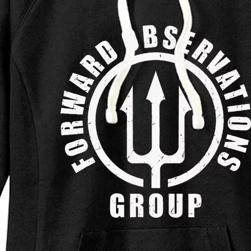 Forward Observations Group. Fog Trident Spear Women's Fleece Hoodie