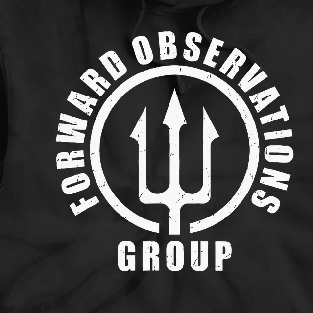 Forward Observations Group. Fog Trident Spear Tie Dye Hoodie