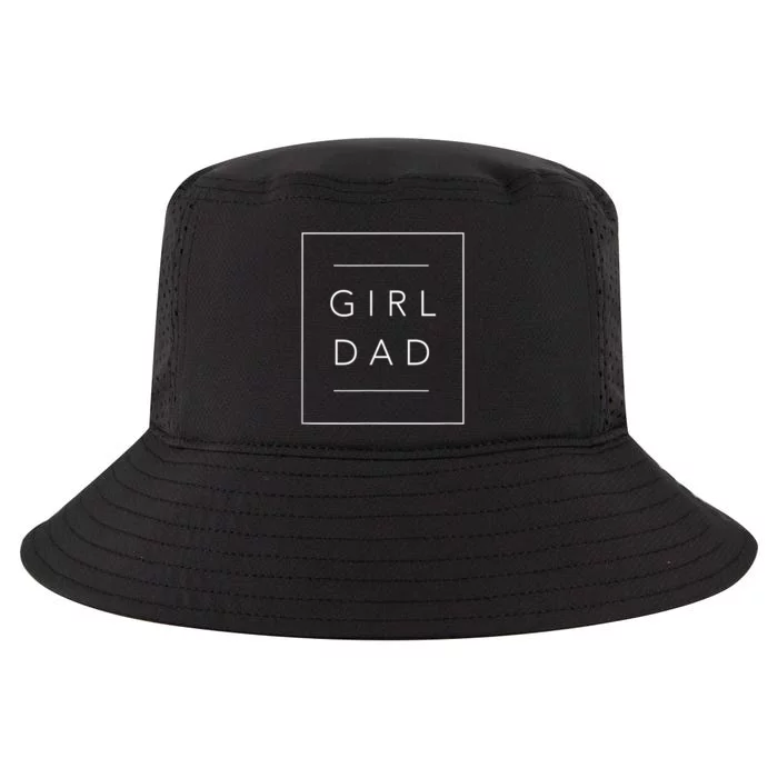 Father Of Girls , Proud New Girl Dad Cool Comfort Performance Bucket Hat