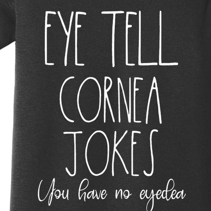 Funny Optometrist Gifts For Eye Doctor Optician Eye Tech Baby Bodysuit